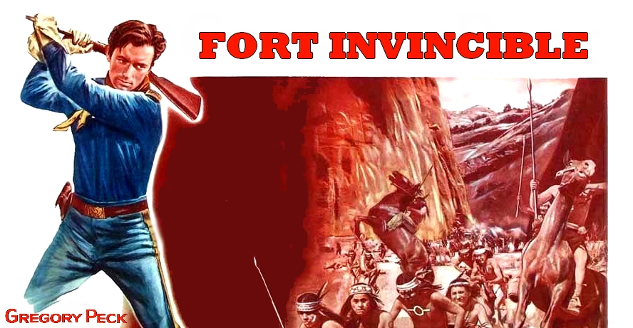 Affiche film western fort invincible